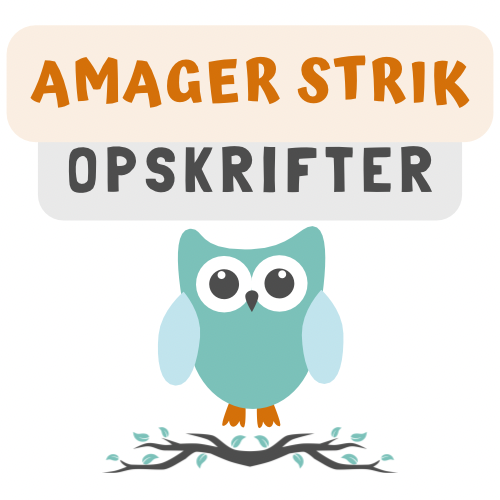 Amager strik opskrifter Amager strik opskrifter